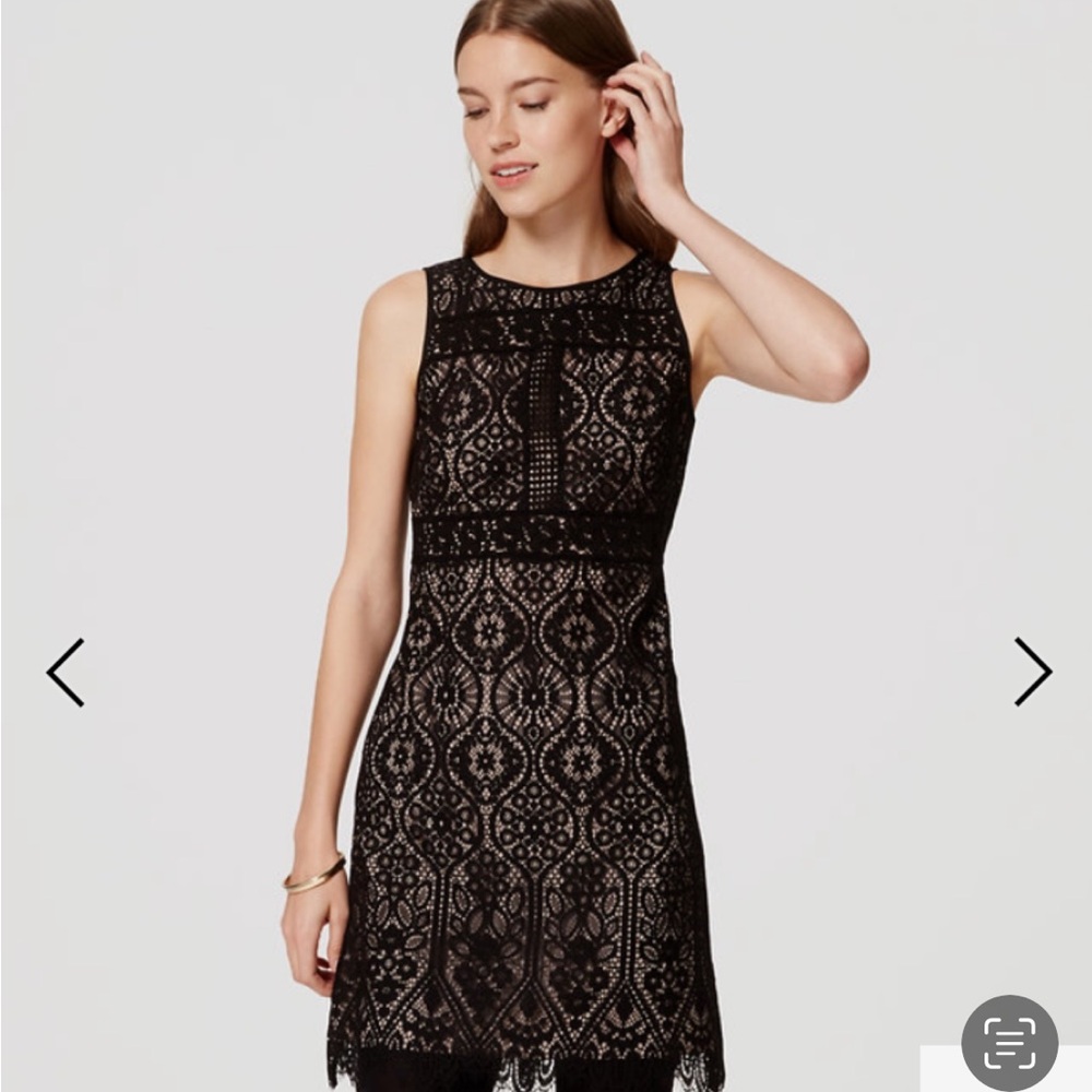 Ann Taylor Loft - Stained Glass Dress - BNWT - 6P